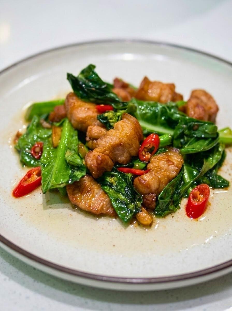 Signature Asian fusion dish